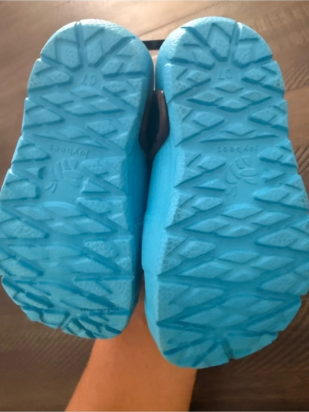Joybees Kids' Aqua Slip-On Water Shoes - Bright Blue